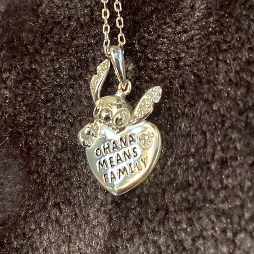 NWT  Stitch S925 necklace from Charmed aroma x Disney ** SOLD OUT & VERY RARE